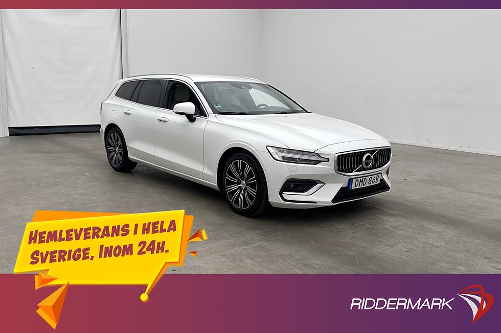 Volvo V60 T4 Inscription Värmare Skinn 360° BLIS Navi VOC