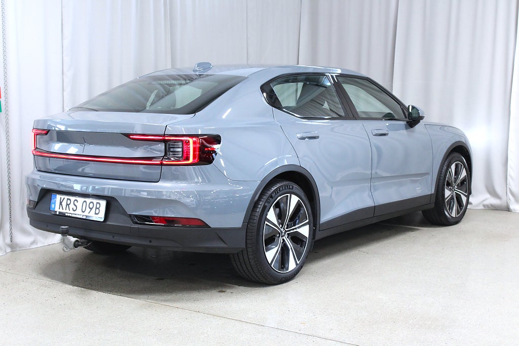 Polestar 2 Long Range Single Motor, Pilot, Dragkrok, S&V-hjul