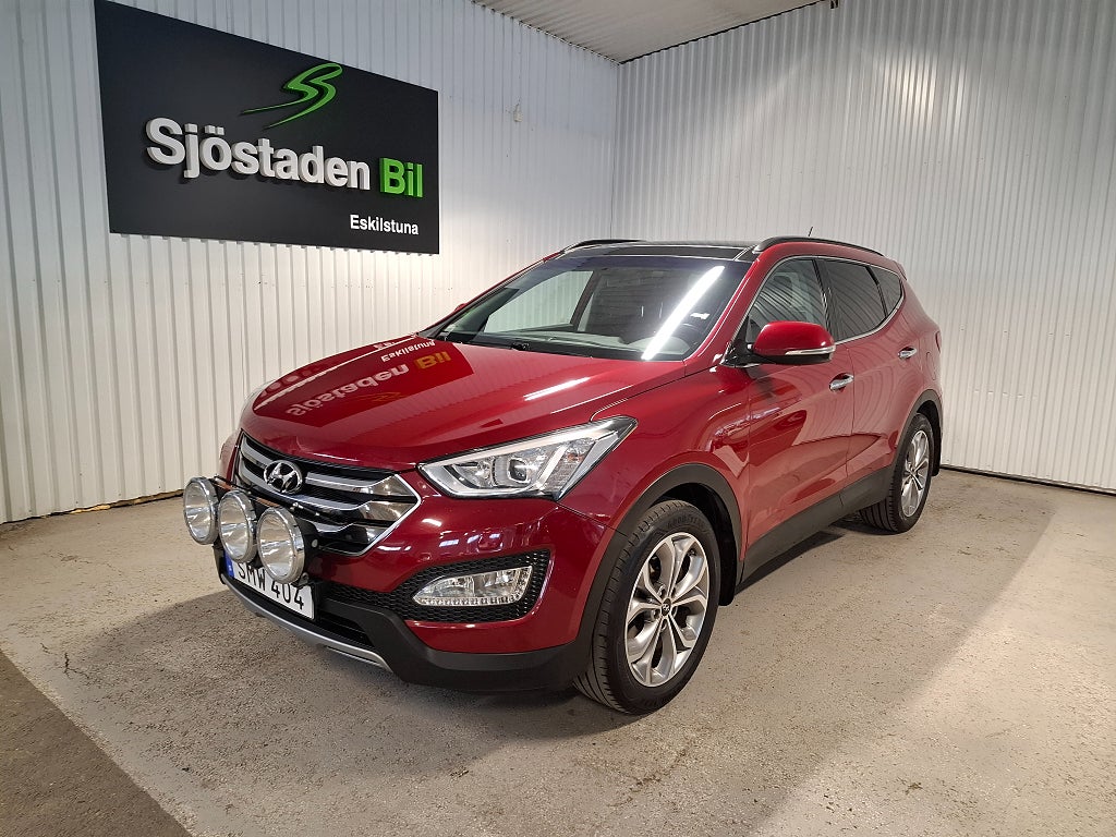 Hyundai Santa Fe 2.2 CRDi 4WD Shiftronic Premium 1 äga Pano Navi Backkam
