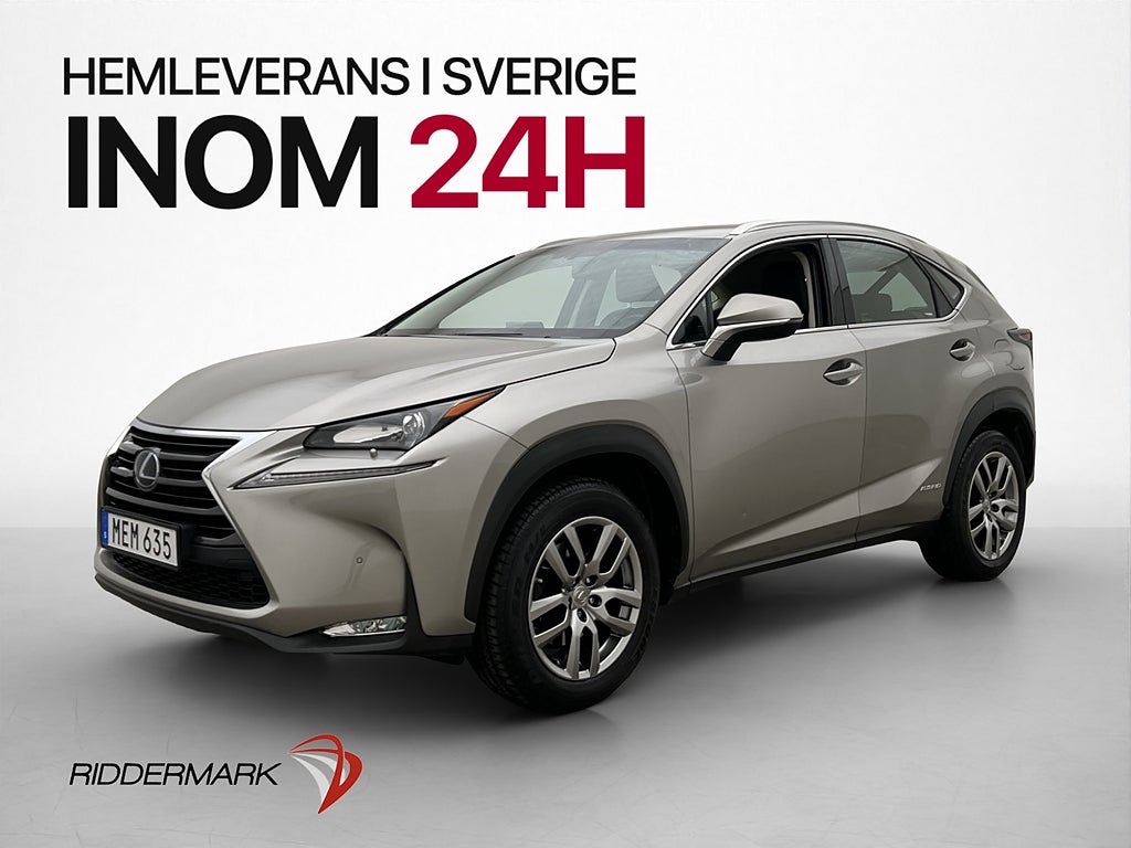 Lexus NX 300h AWD Business Dragkrok Adapt-Fart Kamera Läder