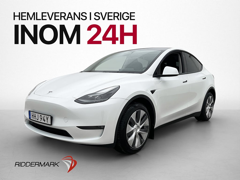 Tesla Model Y Long Range AWD Pano Kamera AP Skinn Moms