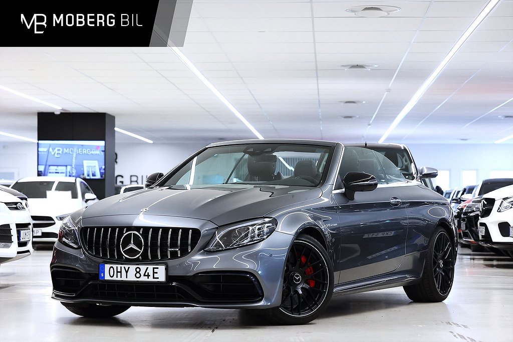 Mercedes-Benz AMG C 63 S Cabriolet Drivers Pkt Night Burmester AMG C 63 S 510hk Ca