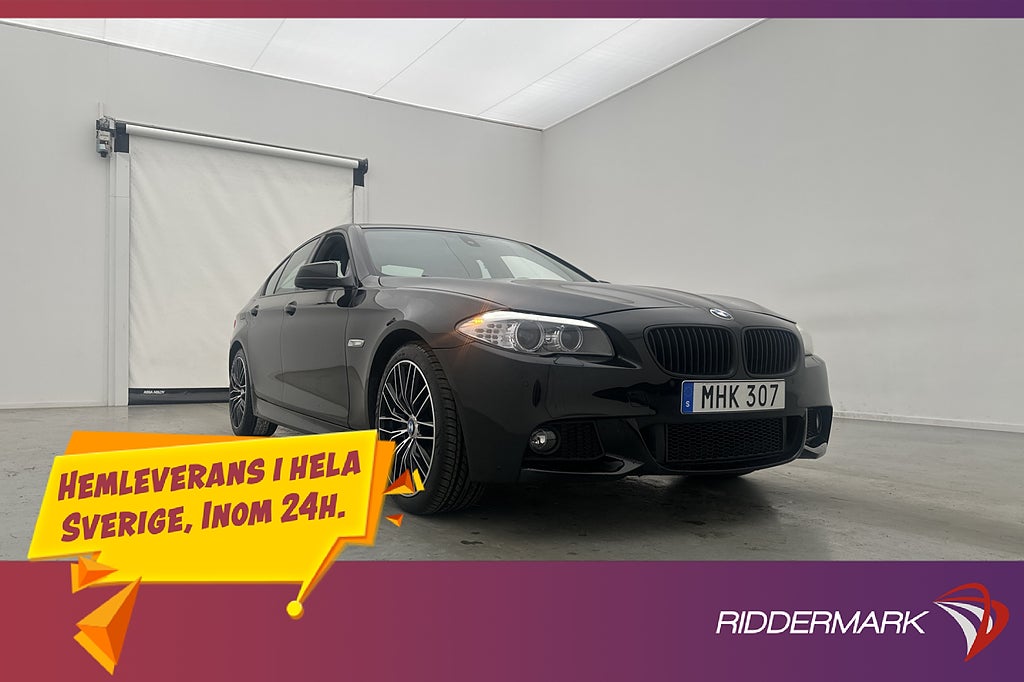 BMW 520 d Sedan 184hk M Sport-Kjolpaket Navi Kamera Skinn
