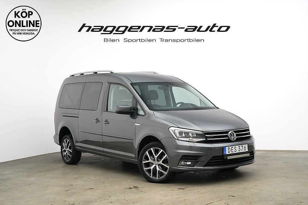 Volkswagen Caddy Maxi Life 4M / 150hk / 7-sits / Värmare / Drag