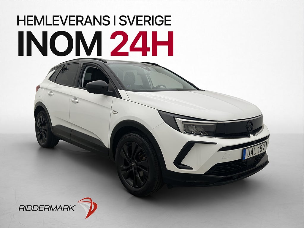 Opel Grandland X 1.2 Turbo Kamera CarPlay Halvskinn MOMS