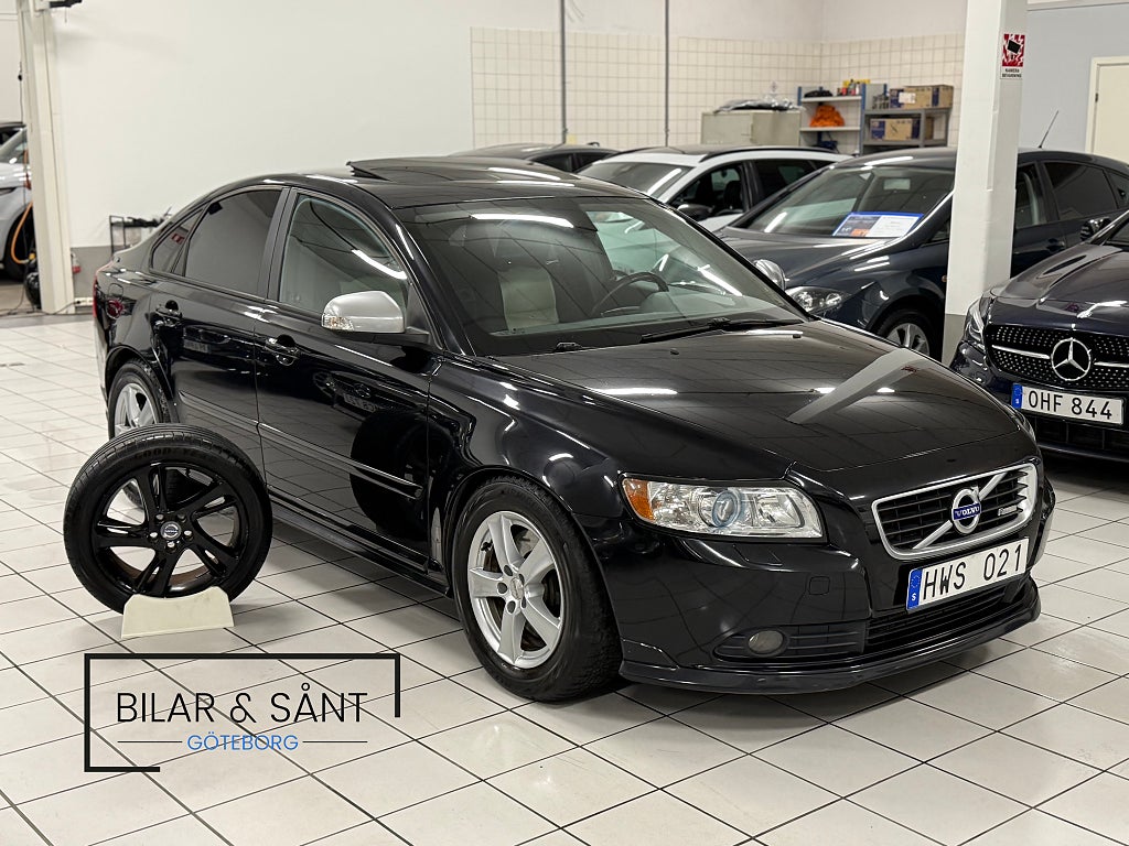 Volvo S40 D4 177hk Geartronic R-Design Taklucka Värmare 