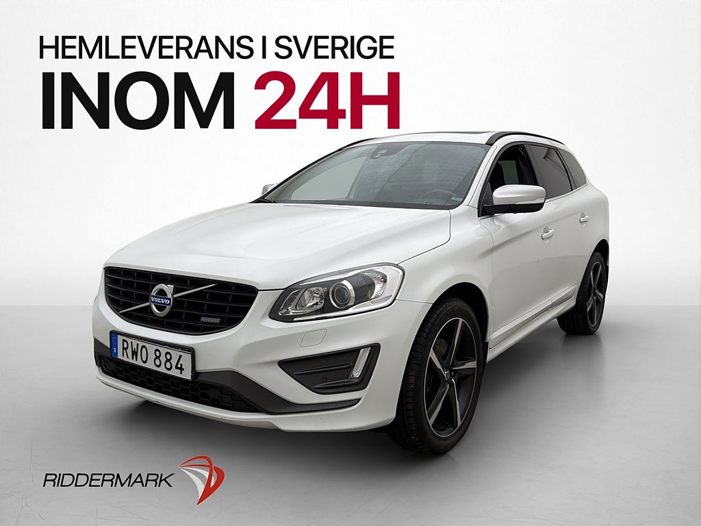 Volvo XC60 D4 R-Design Pano D-Värm Navi Drag