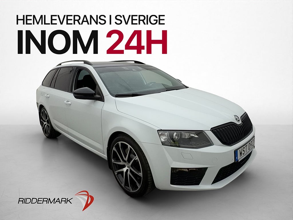 Skoda Octavia RS RS 2.0 TDI 184hk Värmare Drag Navigation