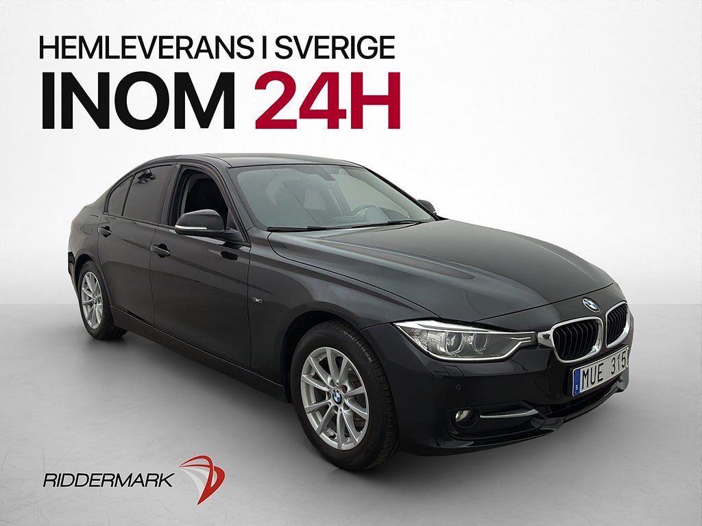 BMW 320D 184hk Sport line Bluetooth Farthållare