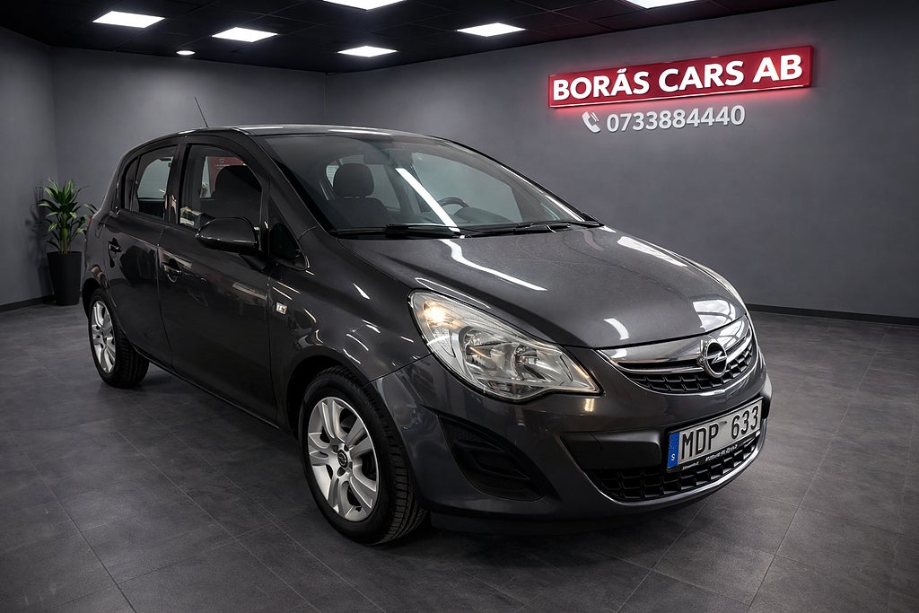 Opel Corsa 1.4 (101hk) Enjoy*700kr/mån*Nybesk*Nyservade*