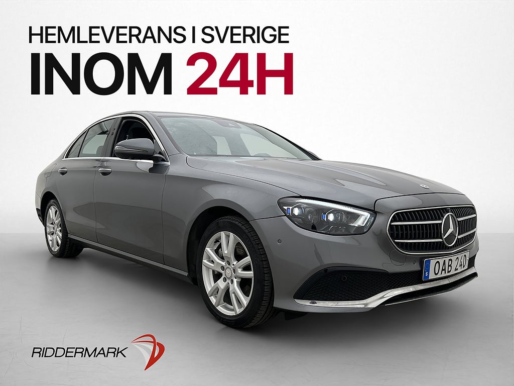 Mercedes-Benz E 220 d 4M Drag 360° Widescreen Navi Värmare