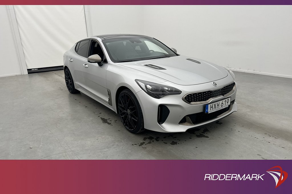 Kia Stinger GT V6 AWD 370hk Pano H/K HUD 360° Skinn Navi