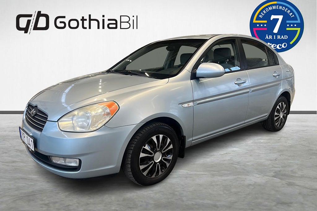 Hyundai Accent Sedan 1.6 ENDAST 6600 Mil NyBesiktigad Ac 