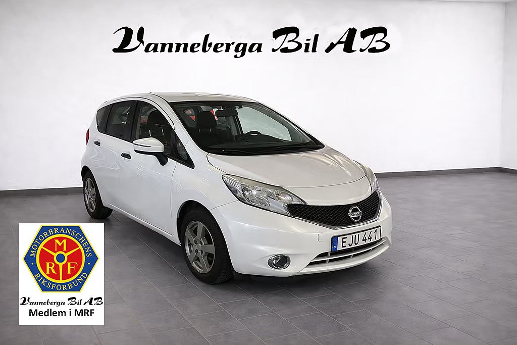 Nissan Note 1.2 Euro 5 Årsskatt 360 kr