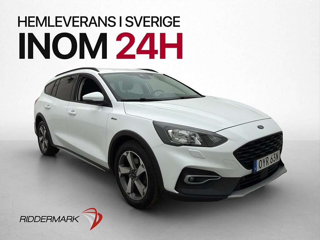 Ford Focus 1.0 EcoBoost 125hk Active Drag Kamera CarPlay