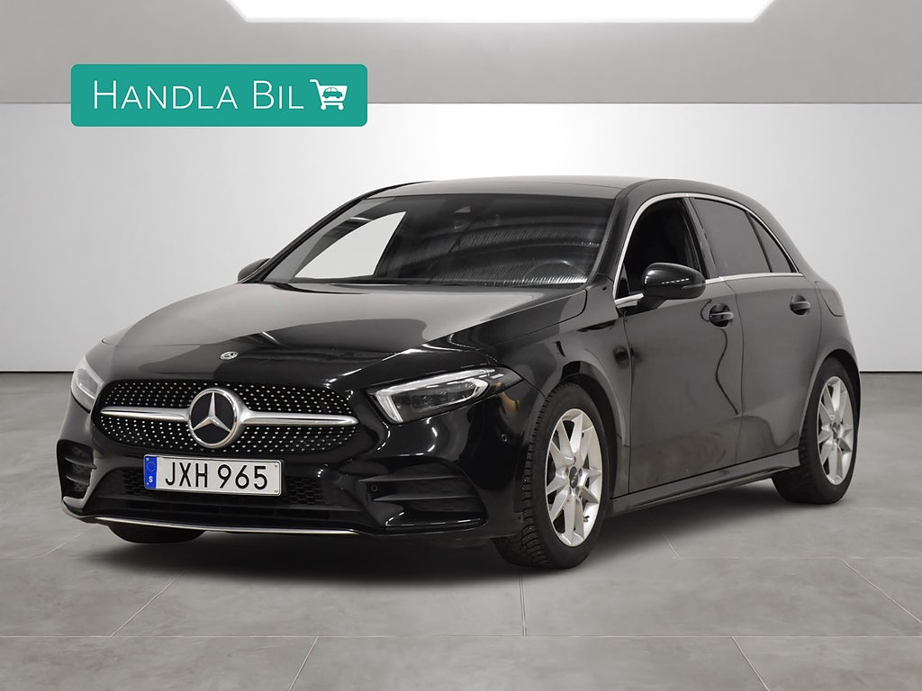 Mercedes-Benz A200 AMG Widescreen Burmester Pano Navi SoV-hjul