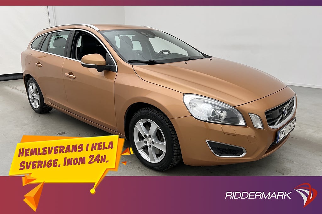 Volvo V60 Summum Skinn Dragkrok BLIS Värmare VOC