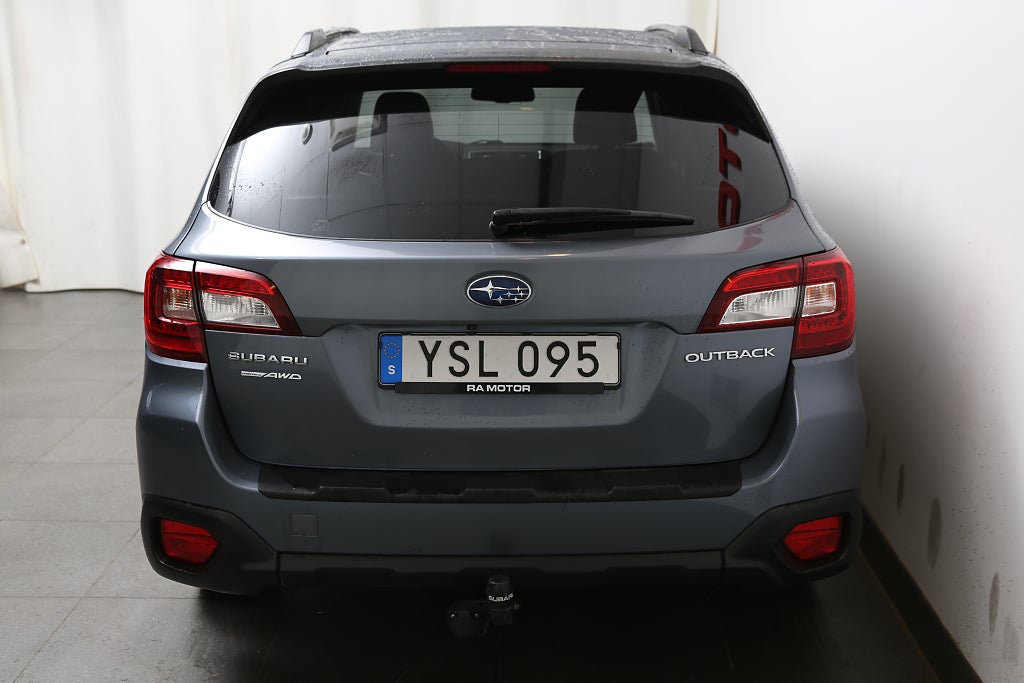 Subaru Outback 2,5i Ridge AWD Aut Skinn Bränslevärmare Drag 2018