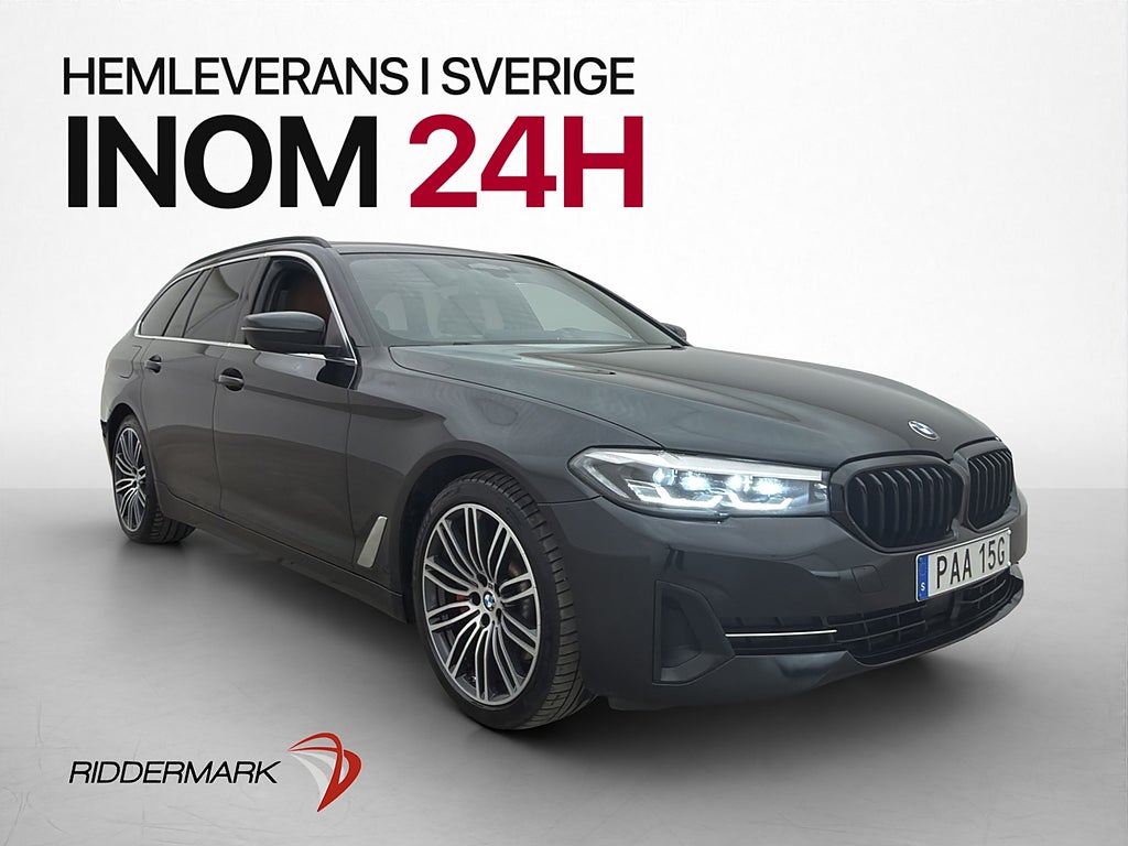 BMW 530e 292hk xDrive Kamera Dragkrok Skinn HiFi CarPlay