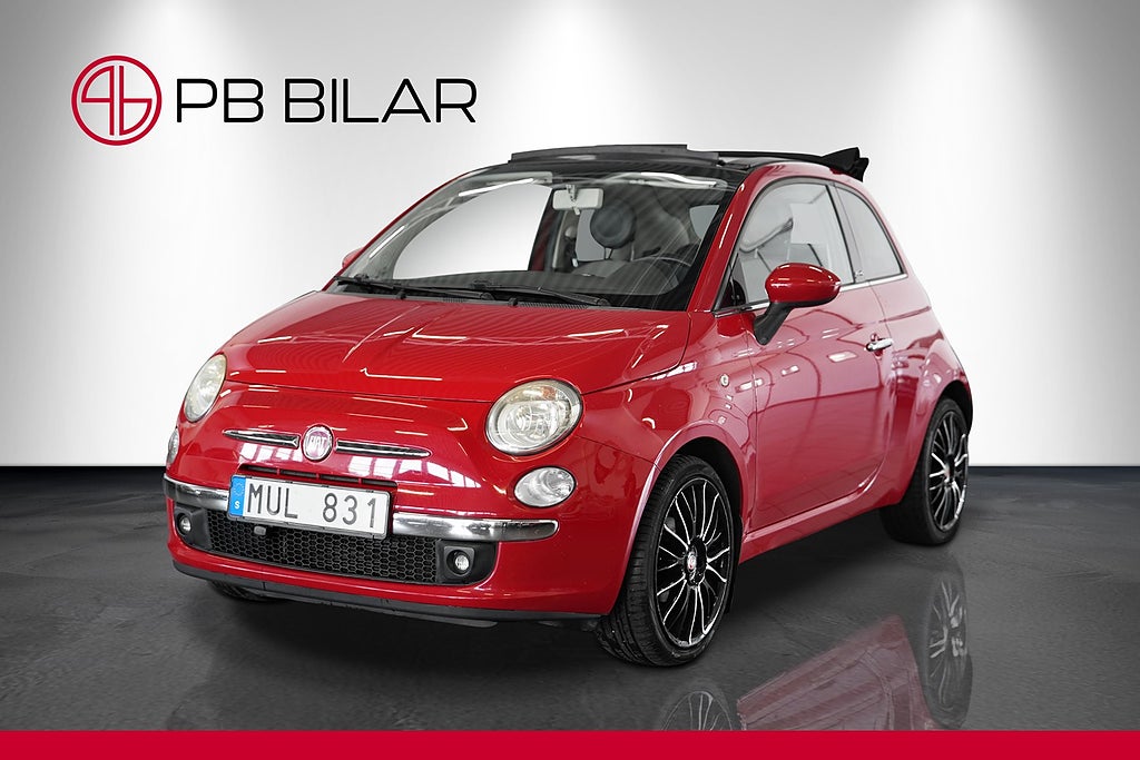 Fiat 500C 1.2 8V Lounge Cabriolet Parkeringssensorer
