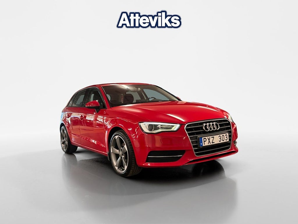 Audi A3 Sportback 1.6 TDI Manuell, 105hk farthållare