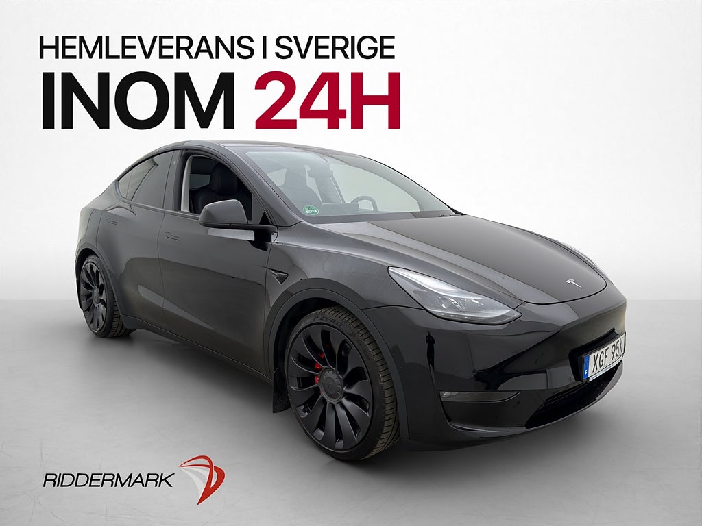 Tesla Model Y Performance 534hk Drag Pano Autopilot Kamera