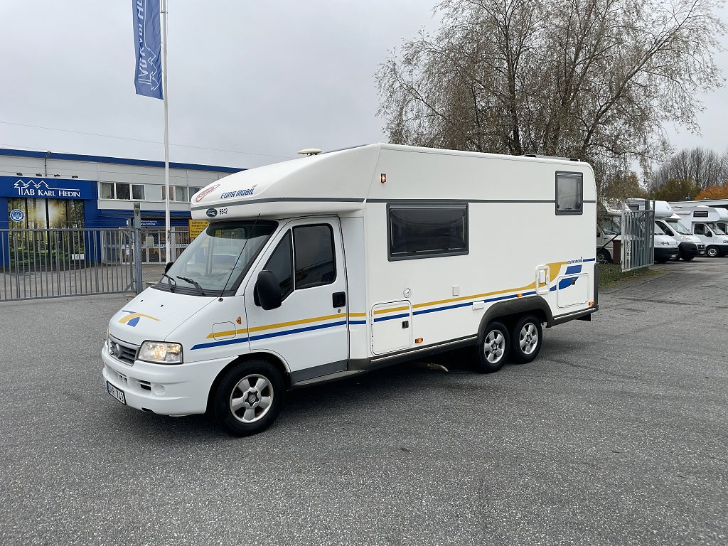 Fiat Euro Mobil 692 2,8 jTD 128Hk Ny besiktigad // Solceller