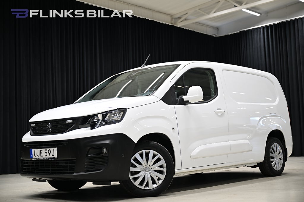 Peugeot Partner L2 130HK Automat|Inredd|Dubbelgolv|Lågmil|EnÄgare|Moms