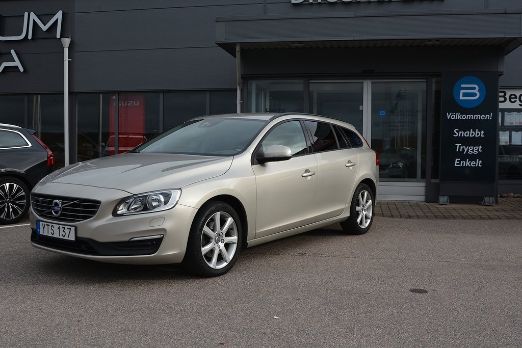 Volvo V60 T3 Classic, AUT, Läder, Drag, Backkamera, värmare