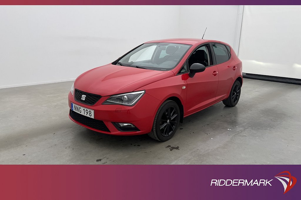 Seat Ibiza 1.2 TSI 90hk Style M/K-Värm Sensorer Farthållare