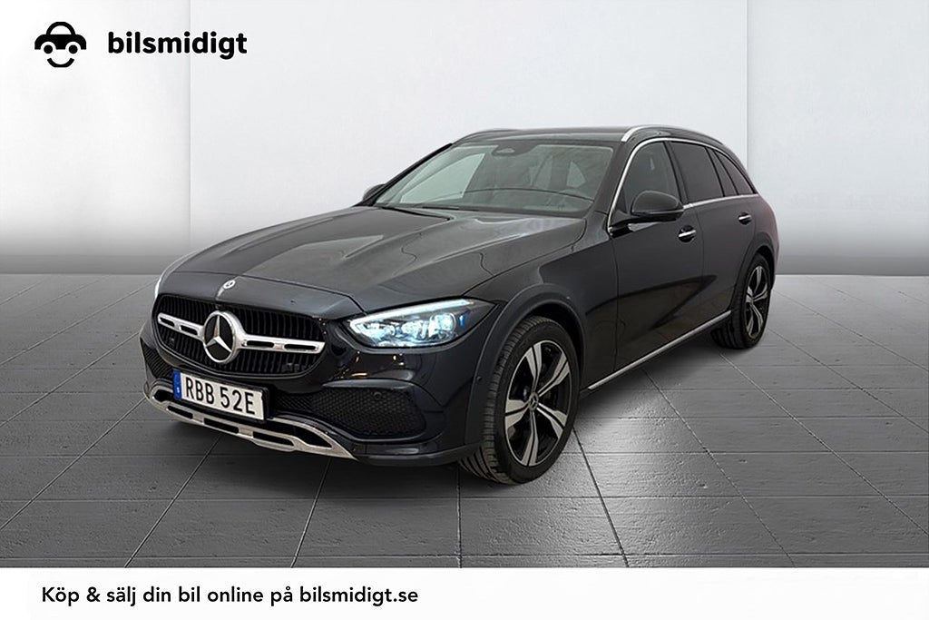 Mercedes-Benz C 220d 4M All-Terrain Avantgarde Drag 360° Värmare Stolminne Bur