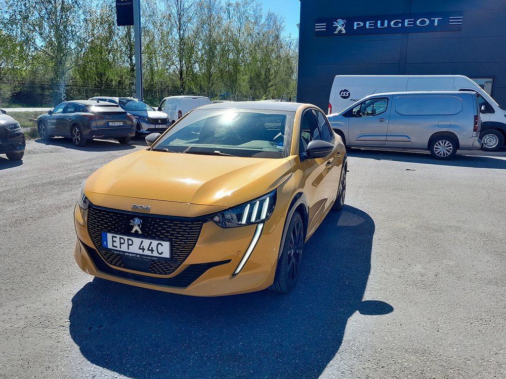 Peugeot E-208 GT AUT ELBIL (Privatleasing från 3995 kr/mån)