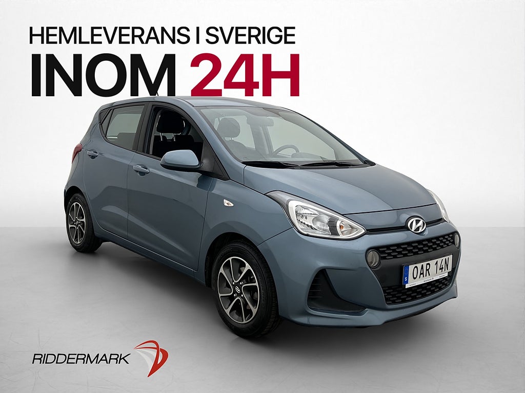 Hyundai i10 1.2 87hk Trend Sensorer CarPlay Farthållare