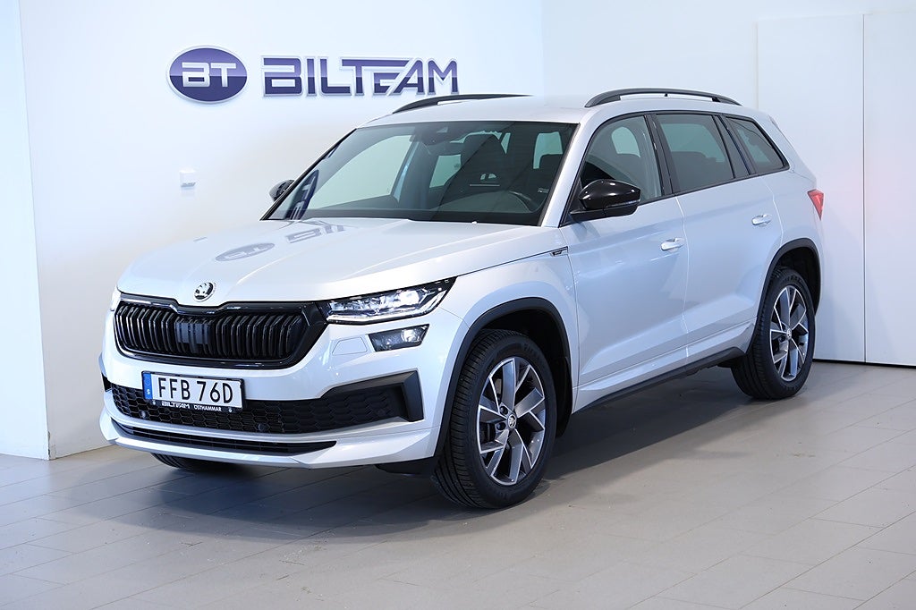Skoda Kodiaq Sportline 2,0 TDI 200 Hk DSG 4x4 Drag Värmare