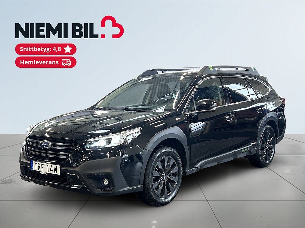 Subaru Outback 2.5 4WD XFuel S&V-hjul/Carplay/Kamera/Drag/Skinn/Elstol