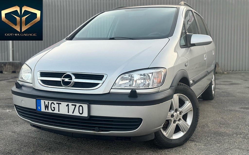 Opel Zafira 1.8|Serv&Besikt|Ny-Kamrem|7-sits|Dragkrok|