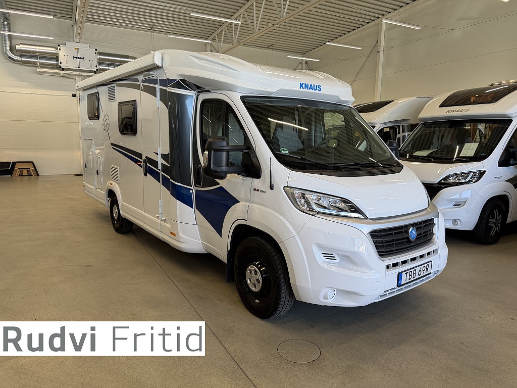 Knaus Live Ti 650 Meg *Långbäddar*3500kg*