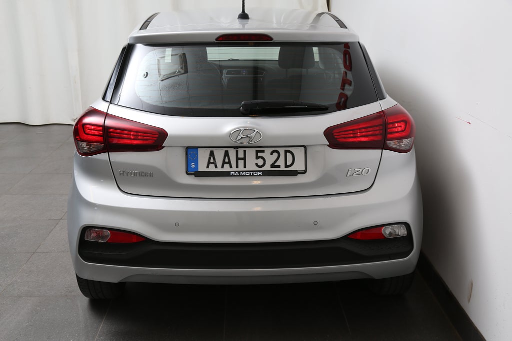 Hyundai i20 1,2 84hk Trend 5D Keyless CarPlay B-Kamera Motorv 2020