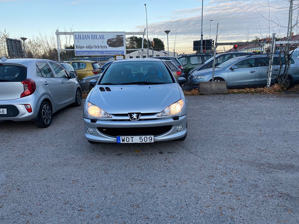 Peugeot 206 3-dörrar 1.6 Sport, X-Line Euro 4