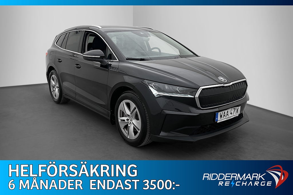 Skoda Enyaq iV 80x 265hk Plus Värmare Kamera Rattvärme Navi