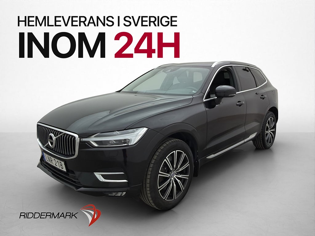 Volvo XC60 D4 AWD Inscription Drag Värmare Skinn Rattvärme