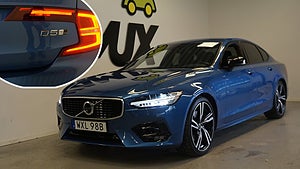 En Volvo S90 från 2020 finns till försäljning via Bytbil. 