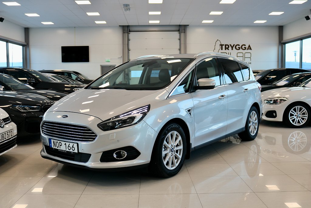 Ford S-Max 2.0 TDCi AWD Business/Drag/7-sits/Skinn/F-värmare