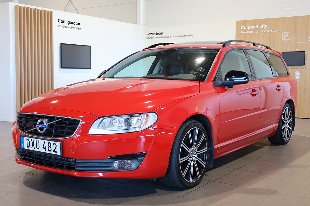 Volvo V70 D4 II S/S Sport E Business PRO Drag Navi VOC Läder 2015