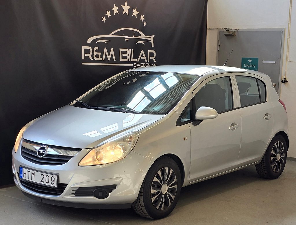 Opel Corsa 90HK, Ny serv, Ny bes, Snål