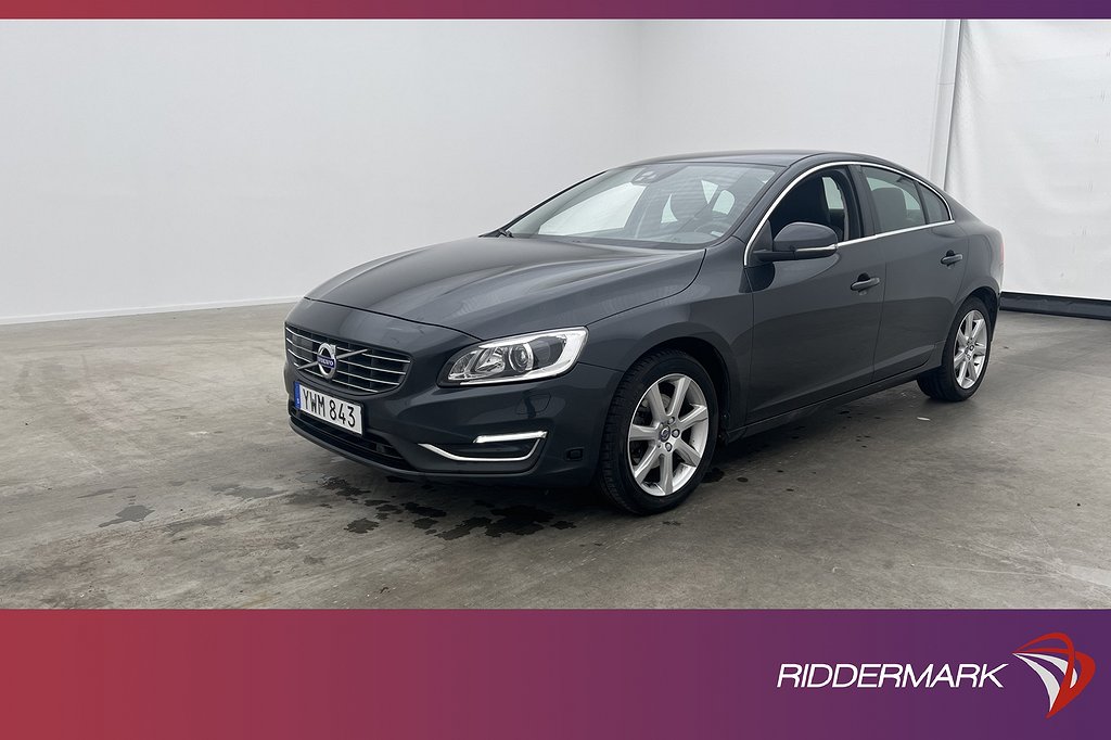 Volvo S60 D3 Momentum VOC Värmare Dragkrok Kamera Dragkrok