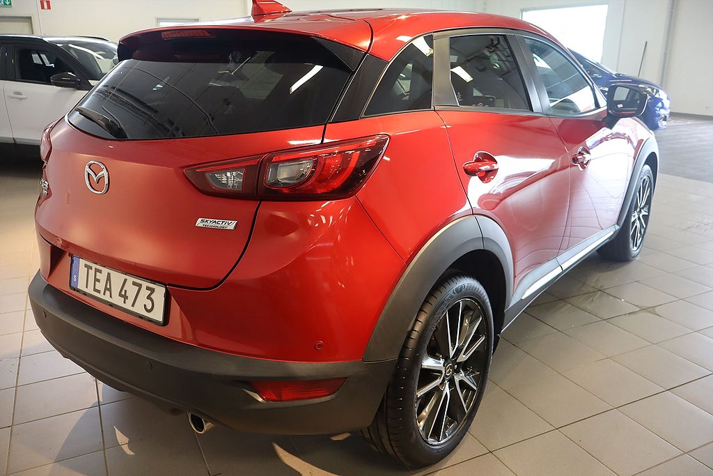 Bild på Mazda CX-3 Optimum 2.0 150hk Aut AWD - B-KAMERA, RATTVÄRME