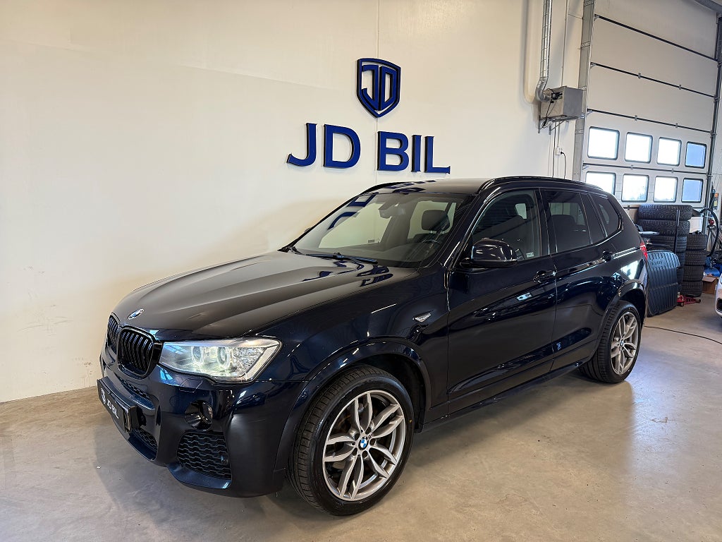 BMW X3 xDrive20d Aut M Sport Drag Värmare HiFi 19" 190hk