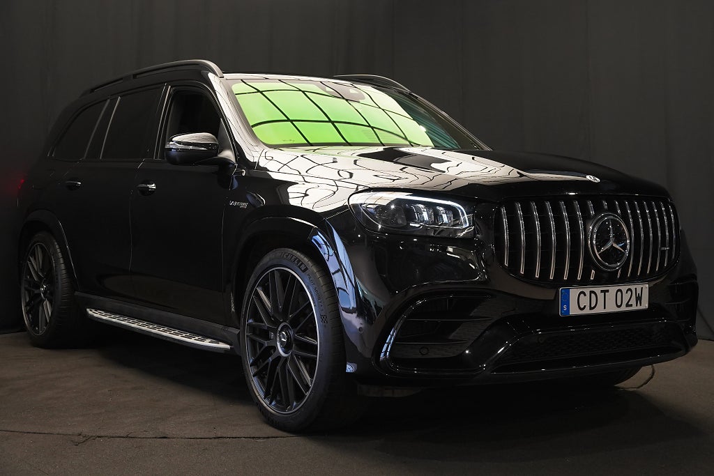 Mercedes-Benz GLS 63 AMG 4M PREMIUM+ 7sits PANO BUR 23' MOMS 612hk