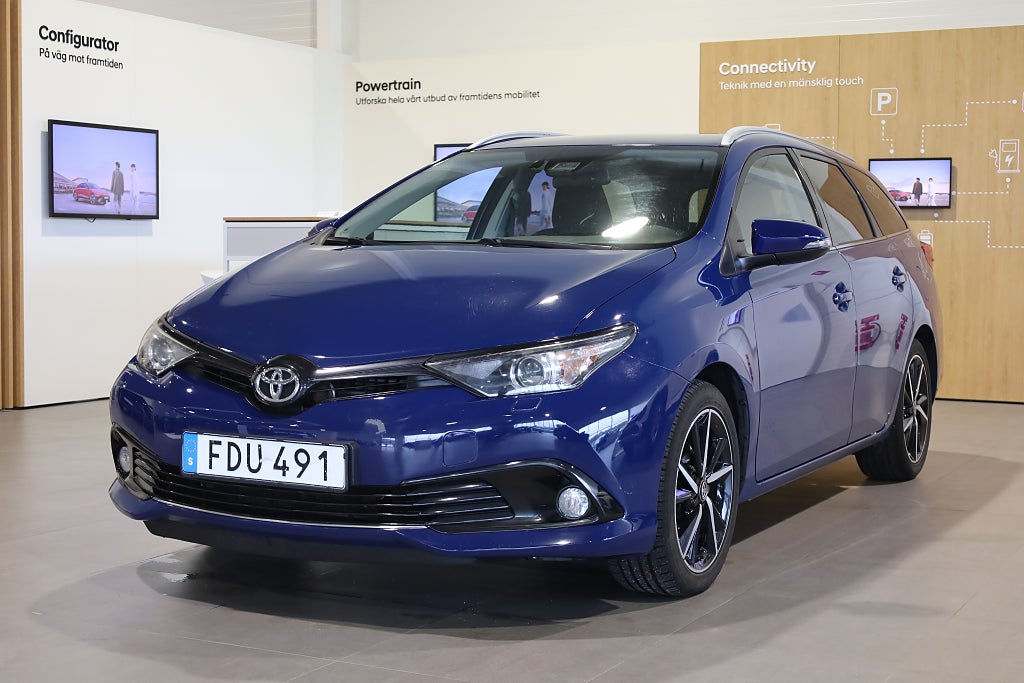 Toyota Auris Touring Sports 1.2 T AUT Drag Navi Kamera Blåtand 2018